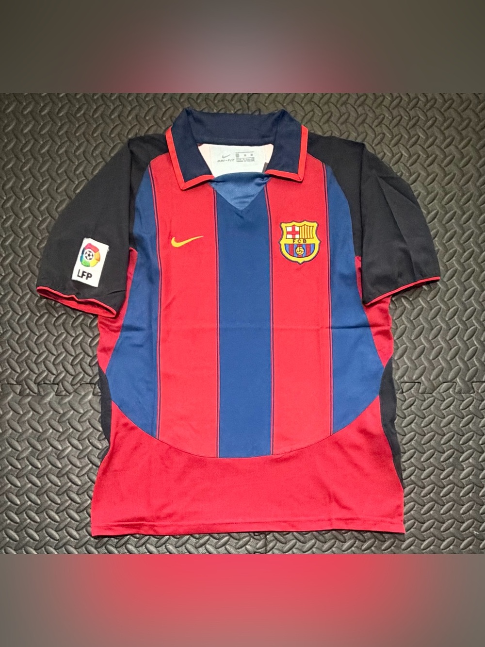 Ronaldinho Barcelona Home Retro Jersey #10 Vintage Style